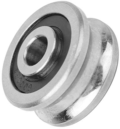 Plyisty U-Nut-Spurführungslager 8 x 30 x 14 mm, SG25-Lager mit hohem Kohlenstoffgehalt, Stahllager, höhere Arbeitseffizienz, sphärische Laufbahn.