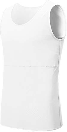 Idtswch Brustbinder für Transgender-Brustbinder, halber FTM-Binder, Brust-Kompressions-BH