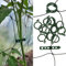 GARDENIX 100 Stück Pflanzen Clips Pflanzenklammern für Gemüse Tomate Pflanze Unterstützung Gurken, Erbsen, Auberginen, Bohnen und Blumen wie Orchideen