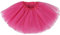 Ruiuzioong Damen Teen Tutu Rock Erwachsene Klassische Elastische 4 Schichten Tüll Tutu Rock für Dress Up Party Ballett Tanzen (rosarot)