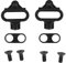 Agatige Fahrrad Cleats, Fahrrad Pedalplatten Set Clipless Cleat Plate Metall Reitplattform Pedal Kit SH51 für SPD Serie