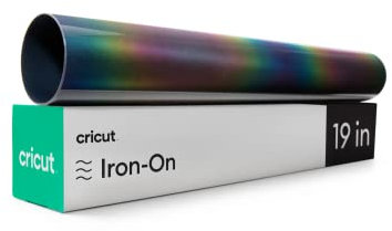 Cricut Reflektierendes Iron-On | Regenbogen | 30,5cm x 48cm (12 x 19) | Wärmeübertragungs-Vinylrolle (HTV) Schneidemaschinen