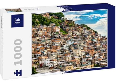 Lais Puzzle Favela Cantagalo in Rio de Janeiro - Brasilien 1000 Teile