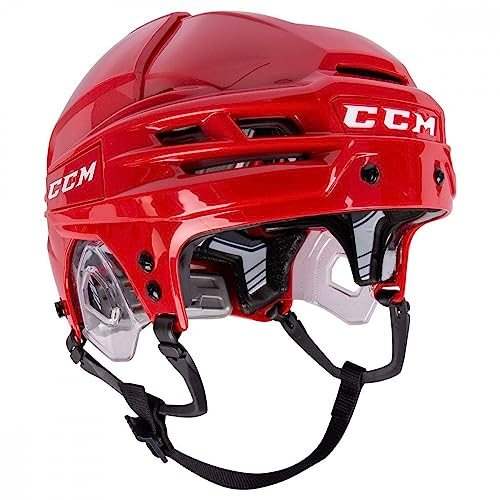 CCM Tacks 720 Eishockeyhelm, Senior (Rot, Gröse: M)