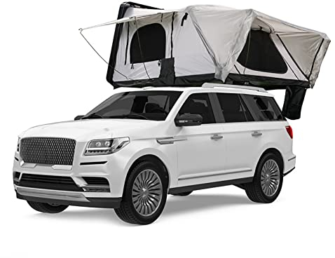 Overlanding-Zelt, Pop-Up-Dachzelt, universell, Hartschalen-Dachzelt für 3–4 Personen, Outdoor-Camping, wasserdichtes Schiebedachzelt für Overland-SUV, LKW, Vans