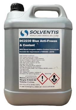 Blue Antifreeze Concentrate - BS6580, SAE J1034, Long Life Coolant, 5L