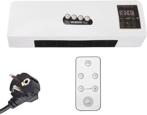 Wandmontierte Tragbare Klimaanlage mit Lüfter - Tragbares Split Klimagerät Zur Wandmontierung,2000W Fenster-Klimagerät Ohne Schlauch Für Wohnzimmer Schlafzimmer Camping Garage
