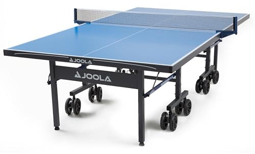 JOOLA NOVA Plus Pro - Tavolo da ping pong con rete impermeabile, tavolo da ping pong in alluminio composito per tutte le condizioni atmosferiche, per giochi di qualità da torneo, compatibile con