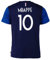 T-Shirt FFF - Kylian MBAPPE - offizielle Kollektion der französischen Fußballnationalmannschaft - Kindergröße Jungen 14 Jahre blau