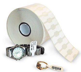 Zebra 10010064 White printer label