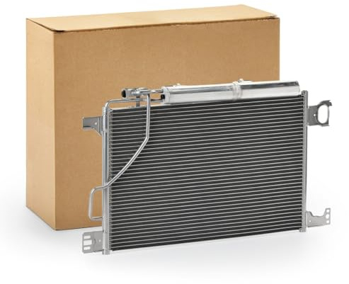 RIDEX 448C0104 Klimakondensator Klimaanlage Auto mit Trockner Kompatibel mit MERCEDES-BENZ C-Klasse Limousine W203 2035000854 A2035000854