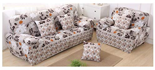 DAIHAN All-Inclusive-Sofabezug aus Stretch-Stoff, Universal-Set, einfaches, modernes Sofabezug-Sofakissen, Sofatuch AsPic14 1Seat(90-140cm)