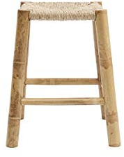 House Doctor Hocker, Kalyan, Natur, l, w: 30 cm, h: 45 cm, Marmor, Standard, 209800600
