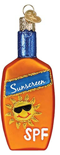 Flasche Sonnenschutz Weihnachtsdekoration