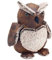 The Leonardo Collection LP46914 Faux Leather Owl Design Doorstop | Brown Door Stop