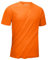 KEFITEVD Laufshirt Herren Kurzarm Sommer Outdoorbekleidung Quick Dry Leicht Trainingsshirt Casual Sportswear Weich Sport Kleidung Orange M