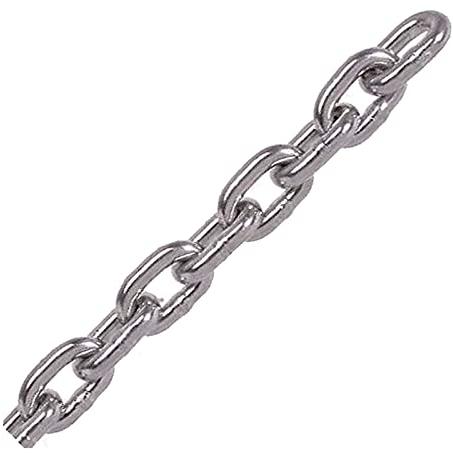 Edelstahlkette, kurzgliedrig 10mm - Meterware