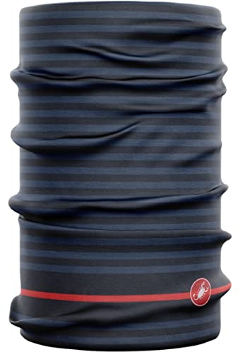 CASTELLI 4522044-414 Light Head Thingy Hat Men's Saville Blue/Rot Taglia Unica