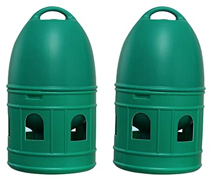 kowaku 2X Distributeur d'eau pour Pigeon, Bouteille d'eau avec Poignée, Abreuvoir à Oiseaux de 10 L pour Accessoires de Cage à Oiseaux de Perroquet de Poulet