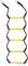 Ceolup 5-Step Extension Climbing Rope Ladder With 2 Hooks, For Inflatable Boat, Kayaks, Motorboats, Canoeing