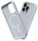 RhinoShield Case kompatibel mit [iPhone 15 Pro Max] | SolidSuit - MagSafe-kompatibel -Stoßdämpfende & schlanke Schutzhülle mit Premium Finish - 3.5 Meter Fallschutz - Silbergrau