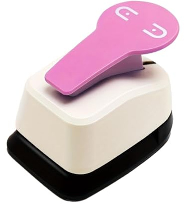 Harilla Earring Card Punch Corner Jewelry Display Card Punch Earring Necklace Hole Puncher Easy Corner Punch Tool Small Paper Handicraft For Jewelry Display Holder, Pink