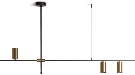 LEDKIA Pendelleuchte Metall Auzoa Gold