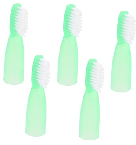 MOLUCKFU Kleiner Gefängniszahnbürsten 10 Stück Kurzgriffig Weich Bpa Frei Ohne Kunststoff Tragbar Für Zahnpflege Im Gefängnis Und Reisen