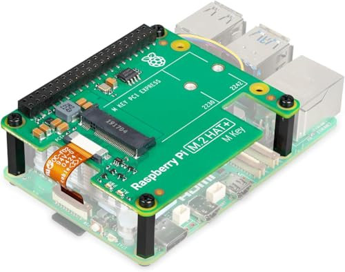 SB Components Raspberry Pi AI Kit with M.2 HAT+ and Hailo AI Accelerator