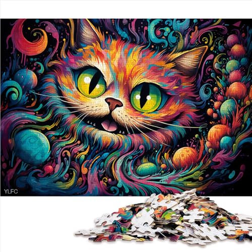 1000-teiliges Puzzle für Erwachsene, Alice im Wunderland-Papierpuzzle, geeignet für Erwachsene und Kinder ab 12 Jahren, zum Stressabbau. Größe: 26 x 38 cm.
