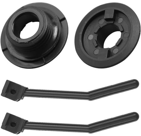 Hyceker Kit de tuyau d'huile à engrenage à vis sans fin 455 pour Husqvarna 455 Rancher II 460 Rancher 461 Jonsered CS2255 RedMax GZ550 Pièces d'engrenage de pompe à huile 537252601 598718301 537261501