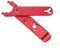 YUANGANG Bicycle Chain Link Pliers Mini Quick Release Installation Pliers Repair Tools Bike Chain Tool Chain Breaker Link Removal Tool Chain Link Pliers For Bicycle Chain Repairing(Red)