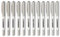 Amazon Basics Bolígrafos rollerball de tinta líquida, punta fina, 0,7mm, negro, paquete de 12