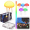 Lampe Jellyfish Lamp,Quallen Lampe,LED Fantasy Quallenlampe,RGB Schwebende Jellyfish Licht,Stimmungslicht Nachttischlampe Kinder,Atmosphärenbeleuchtung,Leuchtende Quallen,Deko Lampe für Zuhause
