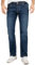 Lorenzo Loren Herren Jeans Regular Fit Stretch Jeans Männerhose Herrenjeans Denim Hosen Herrenhose Straight Cut Stonewashed LL-4008 Blau W38 L30