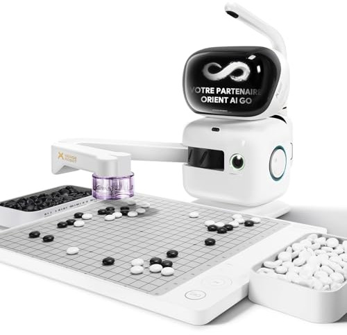 Sense Robot Go KI-Go-Brett mit Roboterarm – Automatische Steinplatzierung, interaktives Lernen, Spielwiederholung – Intelligenter Weiqi-Trainer für Kinder & Erwachsene