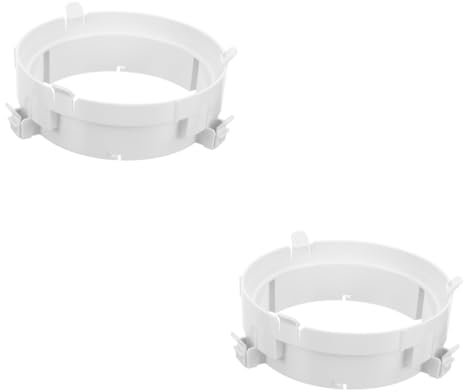 Ciieeo 2 Stück Klimaanlagen Abluftschlauch Adapter Flexibler für Klimageräte Einfacher Einbau ohne Werkzeug für Verschiedene Außeneinheiten Effektiver Ersatz für Beschädigte