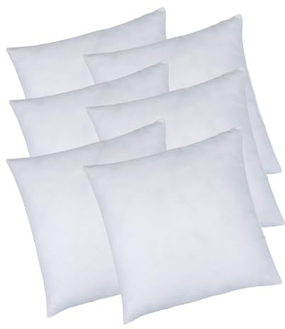 Moon 4er Pack Füllkissen 45x45 cm - Innenkissen, Sofakissen 370g - Classic Peached Touch