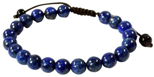 GURU SHOP Mala Buddha Armband, Handmala, 8 mm Perlenarmband, Unisex | Handgefertigt, Bergkristallperlen, individuelle Größenverstellung, spirituelle Energie, stilvolles Schmuckstück