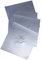 Bodhi2000 Lot de 4 feuilles de protection antiadhésives pour cuisinière à gaz, tapis réutilisables et nettoyables, Silver, Taille unique