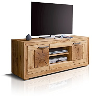moebel-eins Winston II TV-Element, Material Massivholz, Wildeiche geölt