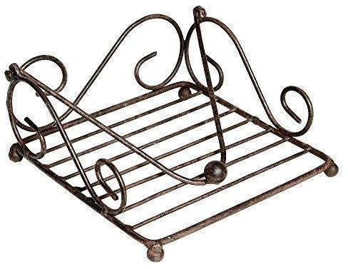 linoows Serviettenhalter, Serviettenständer, Eisen Antik für Servietten 33x33 cm