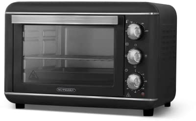 SCHNEIDER - SCEO23B - Four électrique - Chaleur tournante - Posable - 23 litres - 1500 watts - Noir