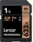 Lexar Professional 633x Scheda SD 1 TB, Scheda di Memoria SDXC UHS-I, U3, V30, Class 10, Fino a 95 MB/s di Lettura, SD Card per DSLR di Fascia Media, Videocamera HD, Fotocamere 3D (LSD1TCB633)