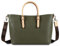 bugatti Ella Shopper Handtasche für Damen M, Damenhandtasche, Schultertasche in olive