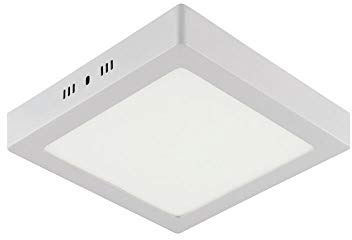 18W LED Deckenlampe Deckenleuchte Aufbauleuchte Aufputz Aufbau Panel Eckig Warmweiss