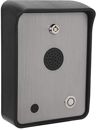 Dioche Interphone Audio, Mains Libres GSM-Help, Interphone Filaire Contrôleur d'accès d'ouvre-Porte, Contrôleur d'accès de Sécurité des Visiteurs