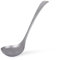 iBasingo 20.5cm Titanium Kitchen Ladle Long Handle Soup & Stew Spoon Lightweight Porridge Sauce Wine Deep-bowled Scoop Metal Outdoor Indoor Cooking Tableware Ti1074T