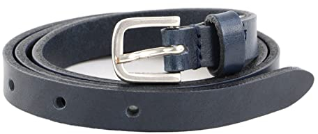 Vanzetti 15mm Leather Belt W70 Marine