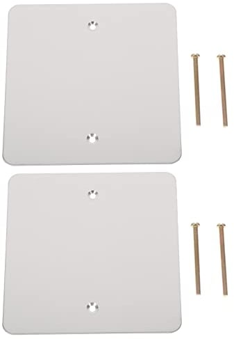 VILLFUL Tapas De Salida Blancas Agujeros De Luz Panel No Utilizado Ciega Eléctrica Interruptores para Tapar Aplicación De De Tapas De Conexiones Dispositivo De Pared Tapas De Salida